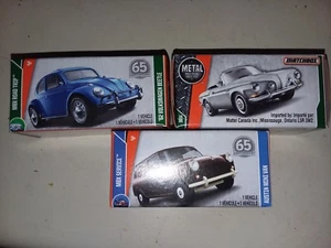 MATCHBOX LOT OF 3 BOXED CARS 65 YEARS ANNIVERSARY - Picture 1 of 5