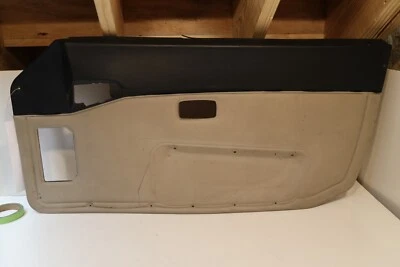 Panel de moldura interior de puerta de pasajero negro/beige Porsche 924 924s 944 477867012 Foto 1 de 2