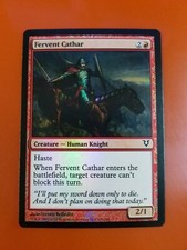 1x Fervent Cathar | FOIL | Avacyn Restored | MTG Magic Cards