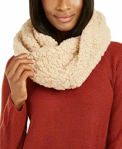 Sciarpa donna INC International Concepts finto sherpa infinity loop cammello - Foto 1 di 2