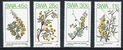 SOUT WEST AFRICA 1984 MINT NH SET #522-25 VARIOUS PLANTS !! KK41 - Image 1 of 2