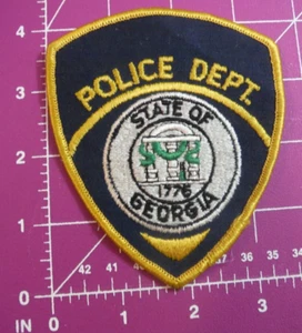 Vintage State of Georgia Police Dept. Collectible patch - Picture 1 of 2