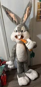56” HUGE Applause Bugs Bunny Plush Stuffed Warner Bros Looney Tunes Stand Up HTF - Picture 1 of 8