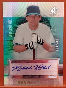 2004 SP Prospects Autograph Bonus Thomas Hubbard AUTO MARINERS / 400