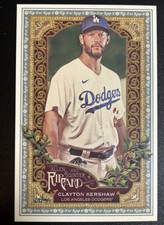 2023 Topps Allen & Ginter CLAYTON KERSHAW Jumbo Box Topper RIP CARD /99 RIPPED