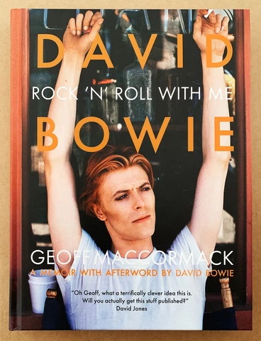 DAVID BOWIE SIGNED Rock And Roll With Me SIGNED BY GEOFF MACCORMACK New 1/1 MINT Cover