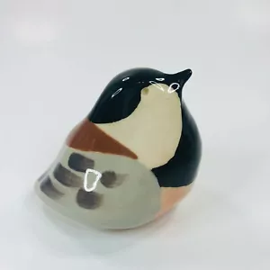 Figura de pájaro pinzón de cerámica de Vernon Groff Sandy Oregon - Imagen 1 de 7