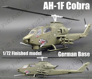 Helicóptero AH-1F Cobra basado en alemán sin fundición a presión 1/72 modelo de avión fácil - Imagen 1 de 6