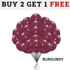 25 X PLAIN BALOON Latex BALLONS helium BALLOONS 10" inch Birthday Wedding Party - Picture 1 of 61