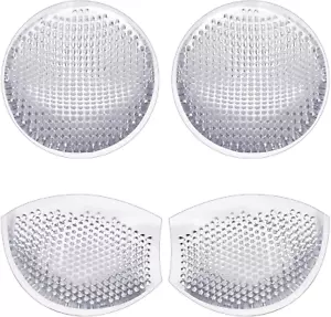 2 Pairs Silicone Bra Inserts Waterproof Reusable Breast Enhancers for Bras - Picture 1 of 12