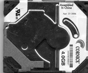 CORNICE 400DMTHB067 4 GB Micro Drive - Photo 1/1