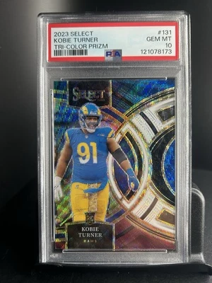 2023 Panini Select - Premier Level Kobie Turner #131 Tri-Color Prizm /225 (RC)  - Image 1 of 2