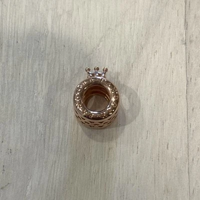 Auténtico Pandora Rosa Corona O Logo Dije 787401 Foto 1 de 4