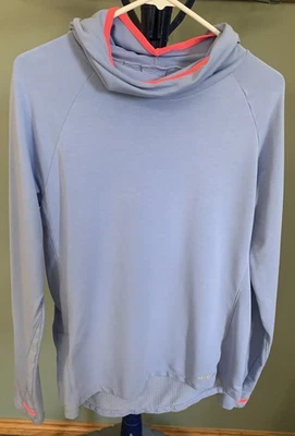 Top activo Saucony lavanda con capucha manga larga para mujer M Foto 1 de 4