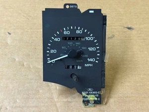 90-93 Ford Mustang 140 MPH Speedometer Instrument Cluster Gauge V8 Dash 5.0L OEM - Picture 1 of 7
