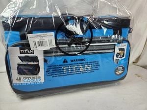 Arctic Zone Titan Cooler – 48 Can Zipperless HardBody - Blue - Picture 1 of 17