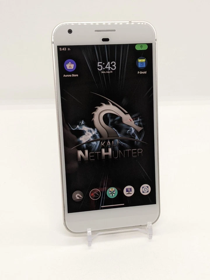 Smartphone Degoogled Pixel XL 128GB Rooted Lineage OS 22.2 Kali Nethunter Plateado Foto 1 de 4