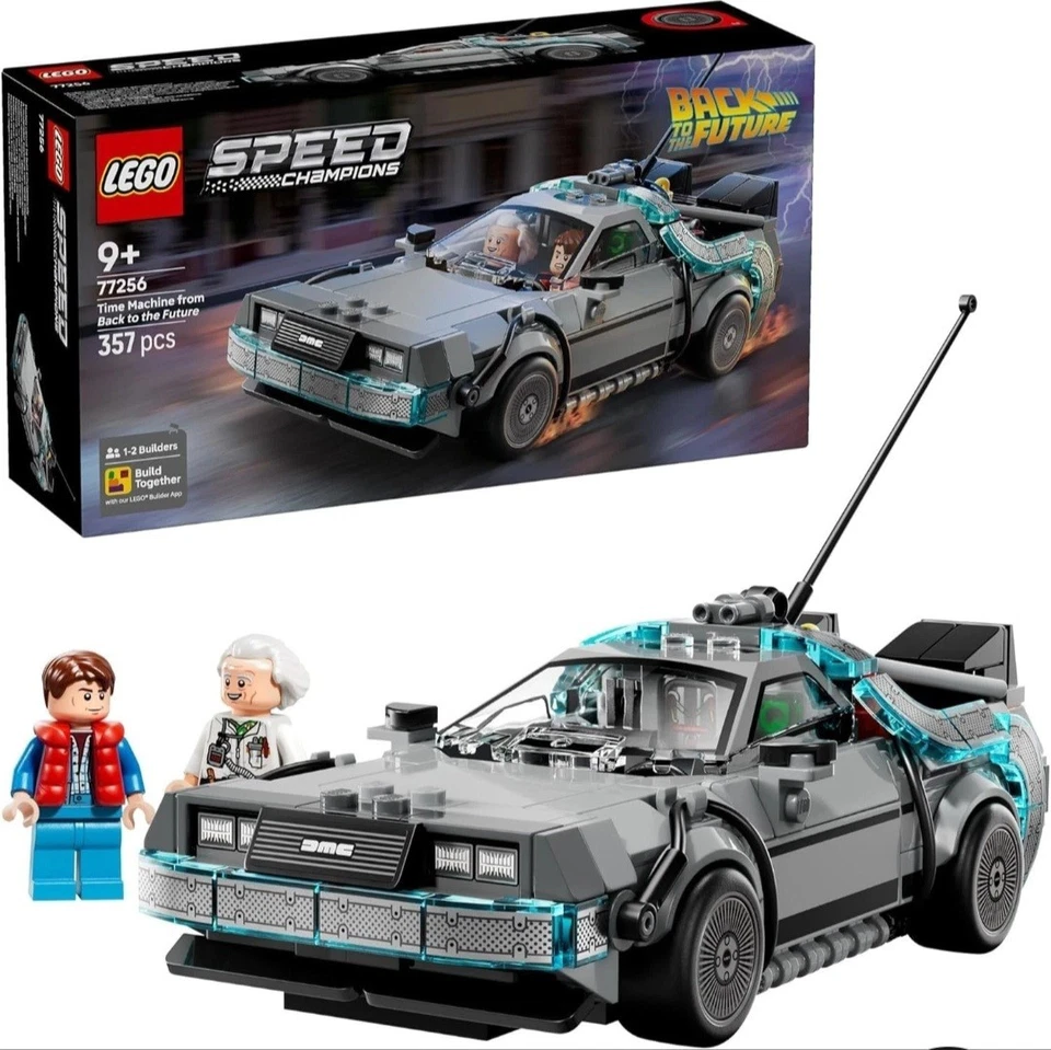 LEGO Speed Champions Time Machine from Back to The Future 77256 Preventa enero Foto 1 de 1
