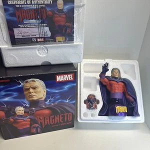 MARVEL XMEN Limited Edition Diamond Select Animated Magneto Resin Bust /3000 - Picture 1 of 15