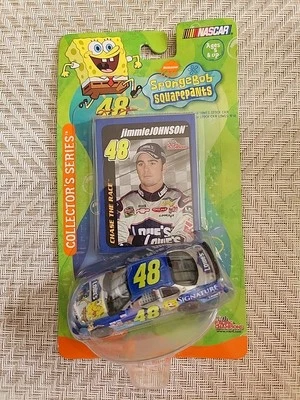 Nascar Jimmie Johnson #48 Spongebob Lowe's Toy Car Ultra Series Racing Champions - Image 1 of 4