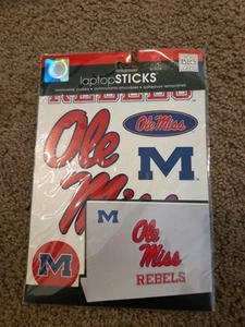 Ole Miss Rebels Tablet Laptop Decal Removable Stickers - Picture 1 of 2