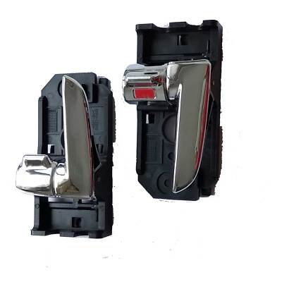 Manija de puerta cromada interior delantera izquierda derecha cromada Fit Kia Spectra5 04-09 Foto 1 de 4
