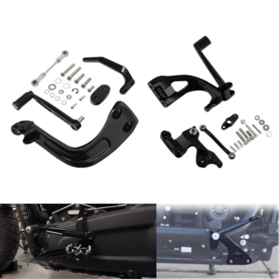 Mid Controls Shift & Brake Side Kit Fit For Harley Sport Glide Fat Bob 2018-25 - Image 1 of 4