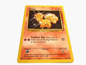 (ZIH) POKÉMON GB BASE SET, VULPIX 68 /102 LIGHT TO MODERATE USE 1,30 FOR 2 CARDS - Imagen 1 de 1
