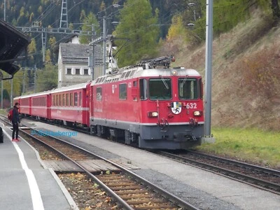 LGB 28442 E-Lok Ge 4/4 II 632 Zizers RhB rot Digital Sound Licht in OVP GARANTIE - Bild 1 von 3