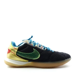 Nike Streetgato Black Volt Mens Indoor Soccer Shoes Low Top DC8466-074 - Picture 1 of 32