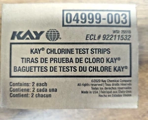 Ecolab Kay Chlorine Test Paper Strips (200 ct.) - Picture 1 of 5