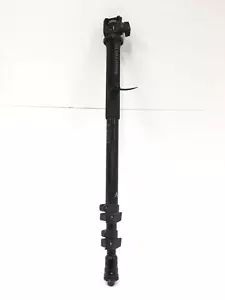 Manfrotto 682B Self Standing Monopod Bogen Expands 30"-68" W/ Head, WORKING - Picture 1 of 7