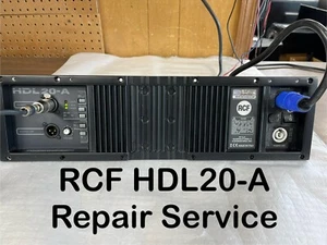 RCF HDL 20-A . Speaker Module Repair/Rebuilt service! - Picture 1 of 2