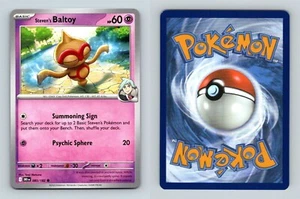 Steven's Baltoy #083/182 SV Destined Rivals Common Pokemon 2025 TCG Card - Picture 1 of 1