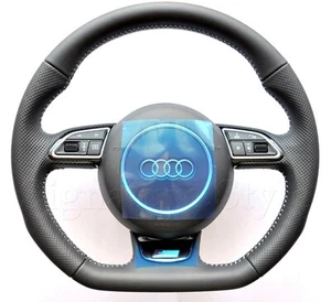 Audi A3 S3 RS3 8V RS Q3 8U A1 8X S Line Flat Bottom Multifunction steering wheel - Picture 1 of 12