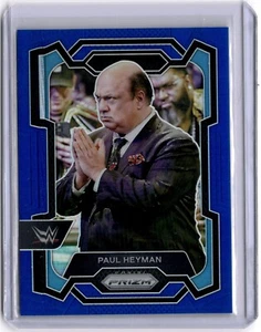 Paul Heyman 2024 Panini Prizm WWE Blue Prizm #121 WWE Smackdown #146/199 - Picture 1 of 2