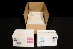 US FDC COLLECTION FIRST DAY COVER LOT 500+ DIFFERENT 1940'S TO TODAY FREE SHIP - Picture 1 of 7