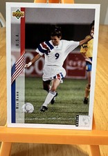 1994 Upper Deck World Cup English/Spanish - #268 Mia Hamm Rookie Card
