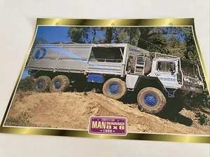 Man Okavango 8x8 1990 Competición Enchufe Tarjeta Passion Camión Atlas - Imagen 1 de 2