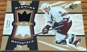 2006-07 UD SPx Winning Materials Shane Doan WM-SD Phoenix Coyotes - Picture 1 of 2