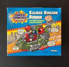 1985 DC SUPERPOWERS KALIBAK BOULDER BOMBER SEALED MIB KENNER ACTION FIGURE