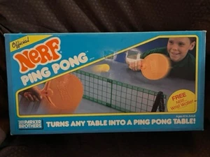 Vintage Parker Brothers Model #0304 Official NERF Ping Pong Table Game 1987 - Picture 1 of 7
