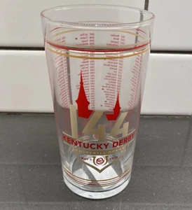 Kentucky Derby Drinking Glass 144th 2018 Churchill Downs Kentucky Derby - Picture 1 of 4