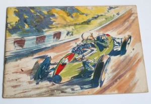CASTROL ACHIEVEMENTS 1959 Auto Racing Rallying Moto Racing Gordon Horner art - Picture 1 of 5