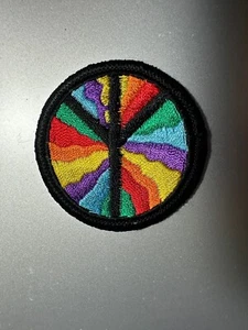 Hippie Peace Symbol Patch SF Haight Ashbury  - Bild 1 von 1