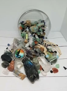 EXTRA LARGE JAR- 1 LB (16oz) Jar Crystal Confetti with Extras - Picture 1 of 4