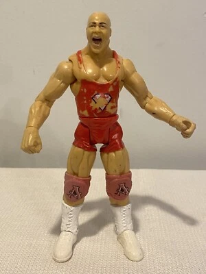 Kurt Angle Action Figure Jakks Pacific 1999 WWE WWF Titan Tron Vintage - Image 1 of 4