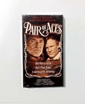 Pair of Aces - Willie Nelson and Kris Kristofferson - VHS - NEW Foto 1 de 2