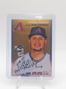 2023 Topps Chrome Platinum GABRIEL MORENO Card 9 REFRACTOR RC Rookie Card  - Picture 1 of 4