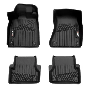 Alfombrillas OMAC Premium forros para Audi A6 S6 2012-2018 delanteras y traseras negras - Imagen 1 de 31